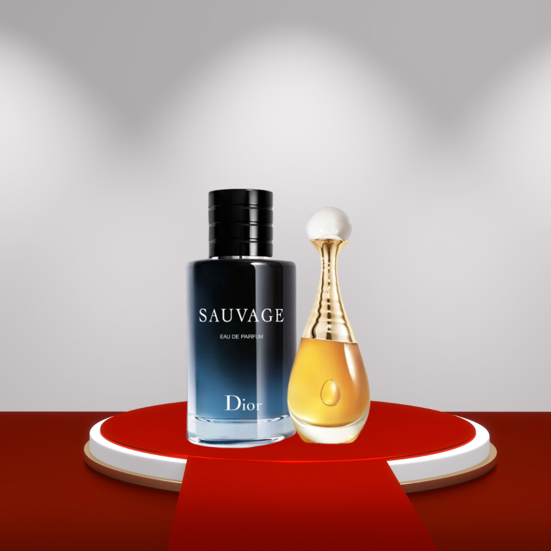 Pack 2 perfumes Dior Sauvage + Jadore